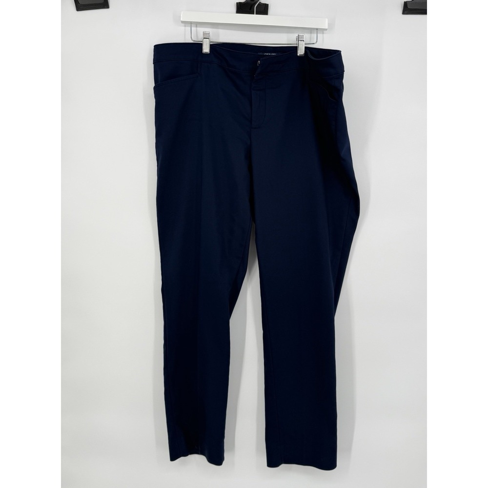 Chaps Women's Dress Pants Blue 18W